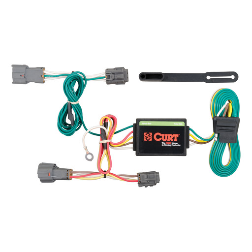 Tekonsha T-One T-Connector Harness - 4-Way Flat Plug & Play Trailer Wiring For Honda Passport, No Cutting Or Splicing Needed